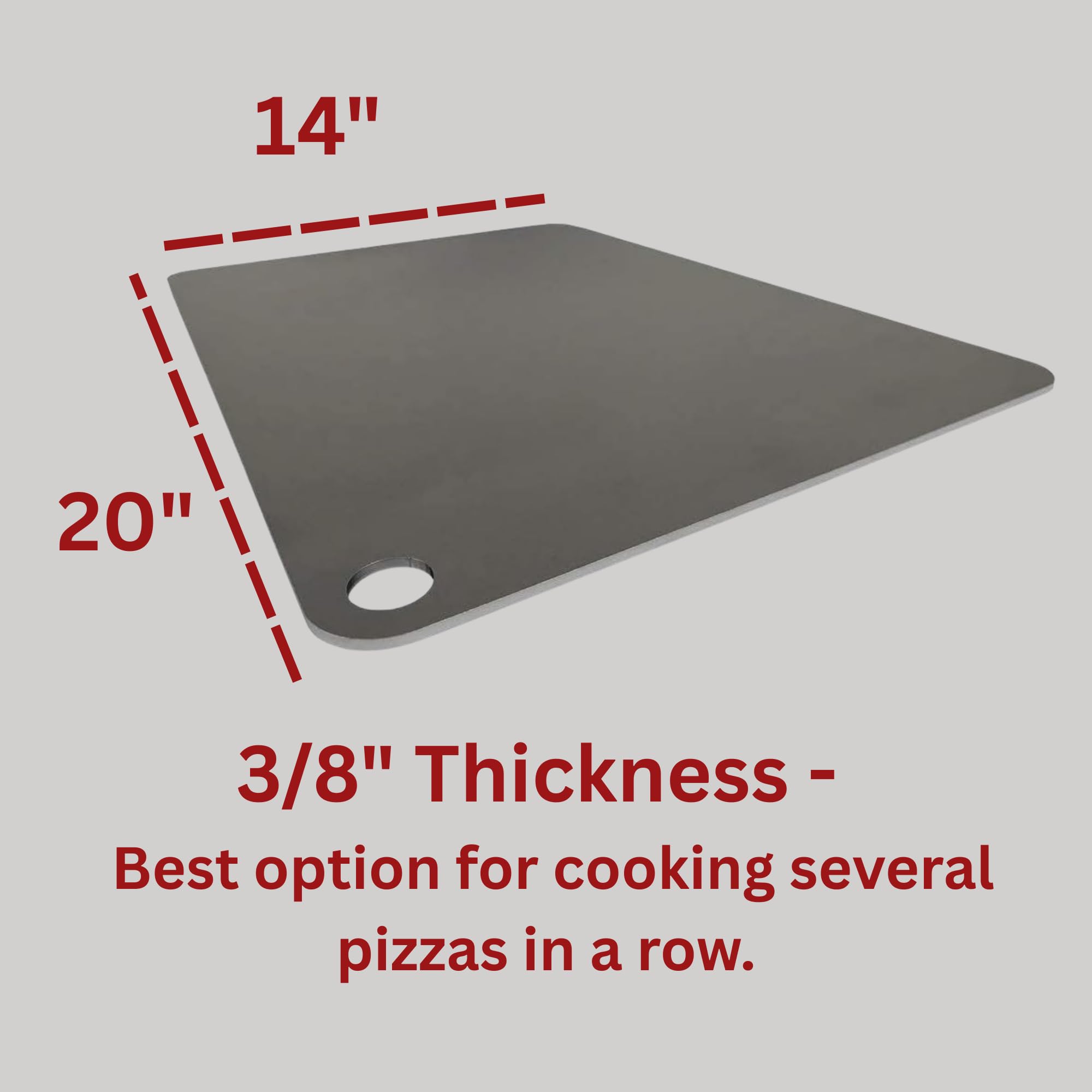 Baking Steel (3/8" Thickness Recommended)