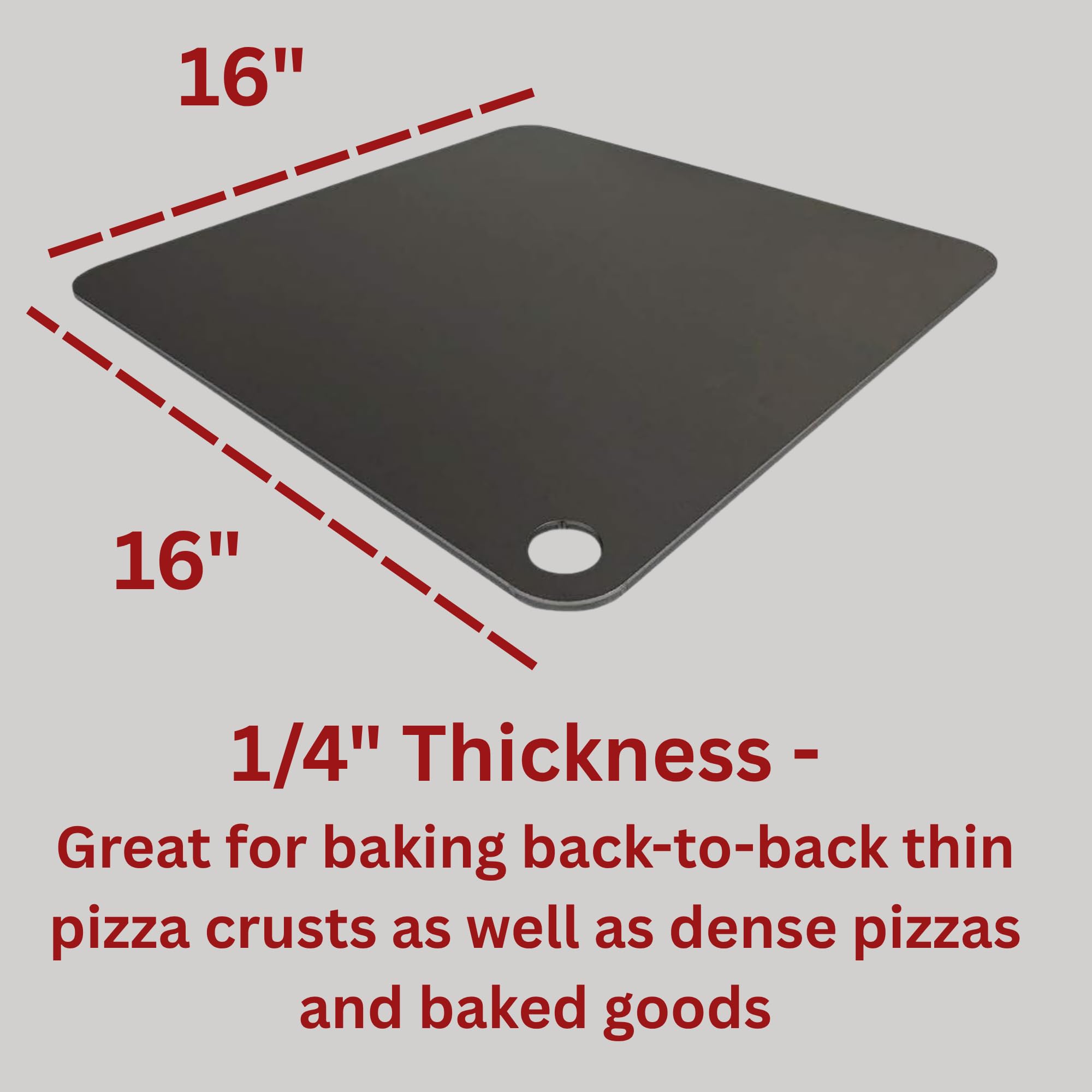 Baking Steel (3/8" Thickness Recommended)