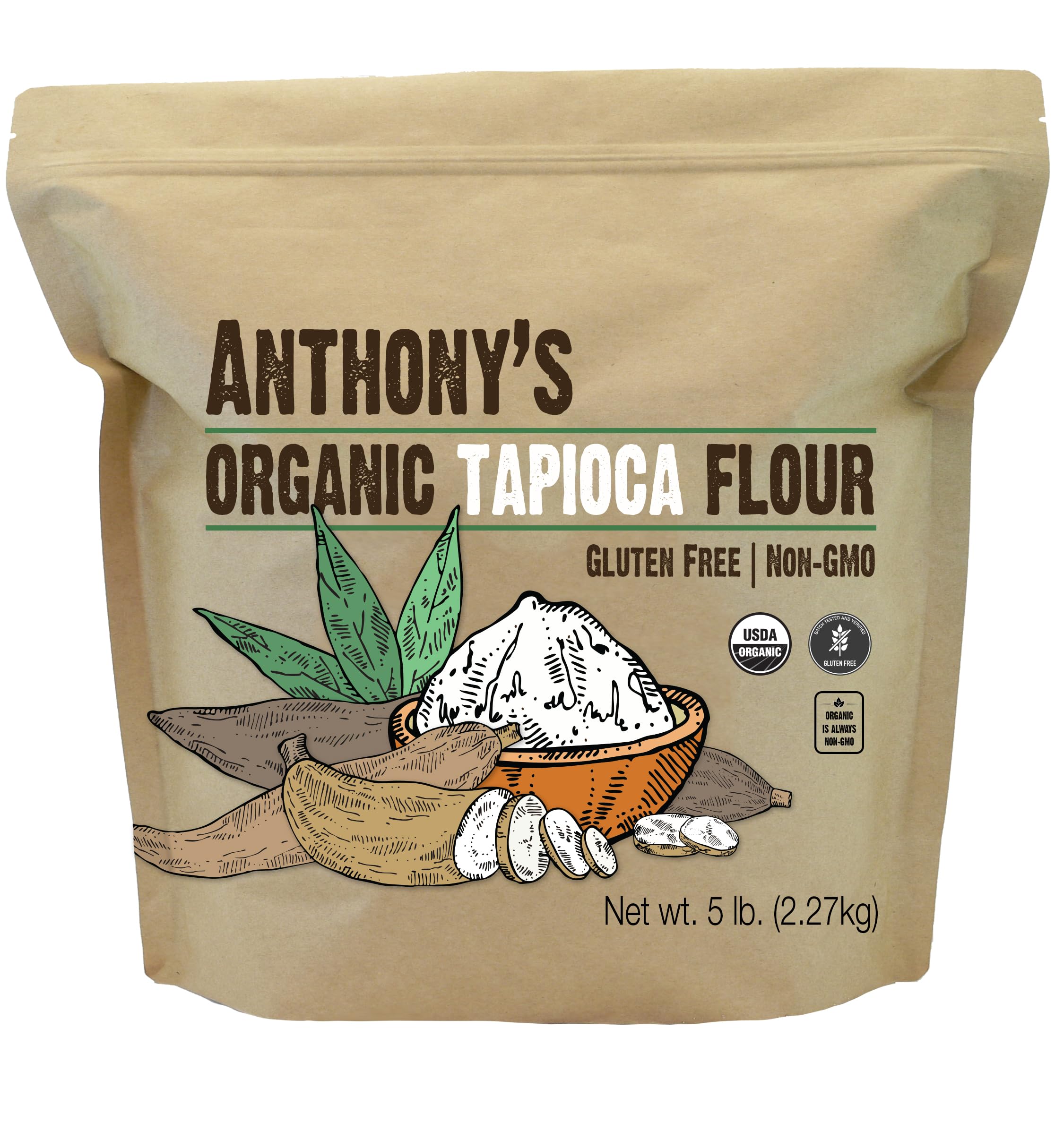 Anthony's Organic Tapioca Flour Starch
