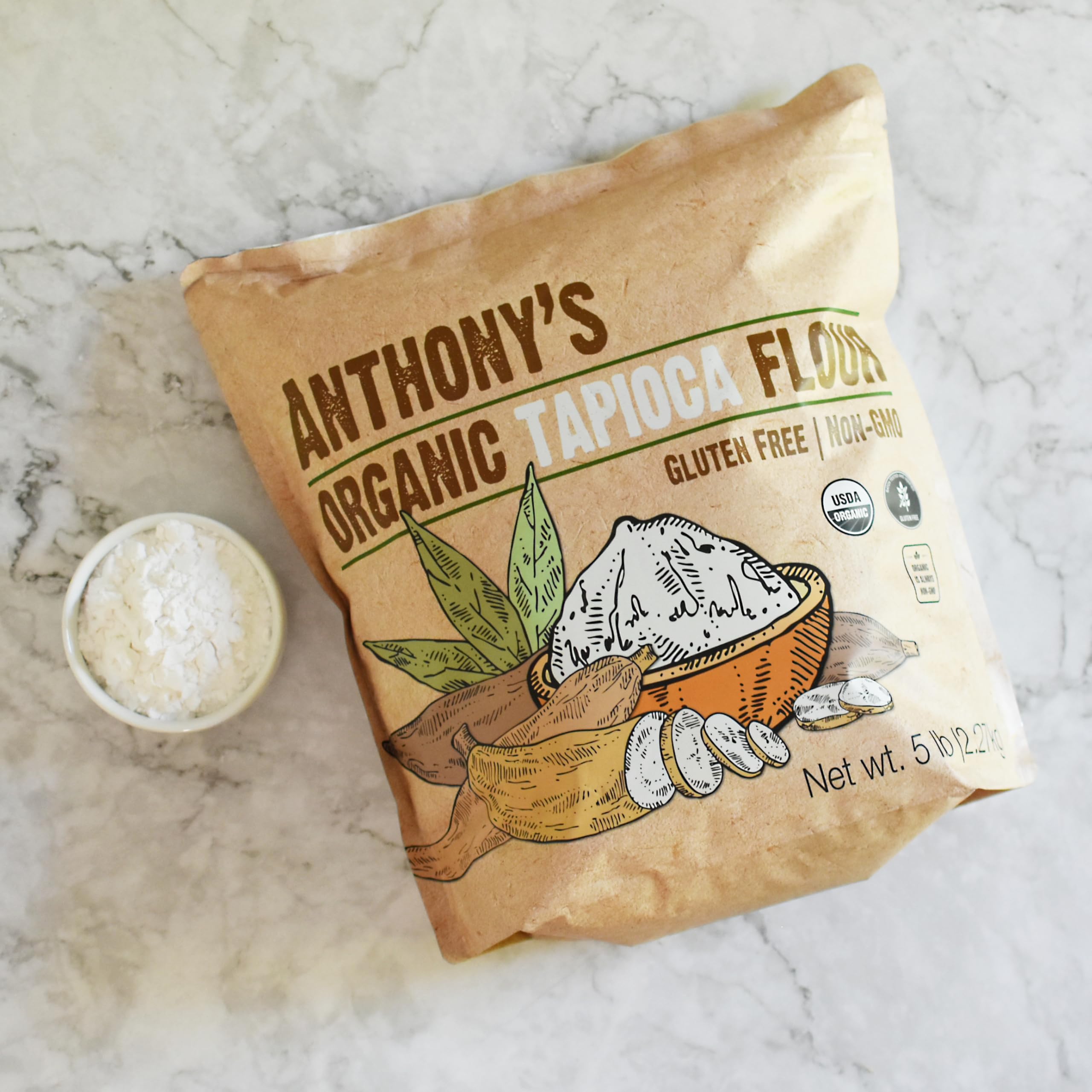 Anthony's Organic Tapioca Flour Starch