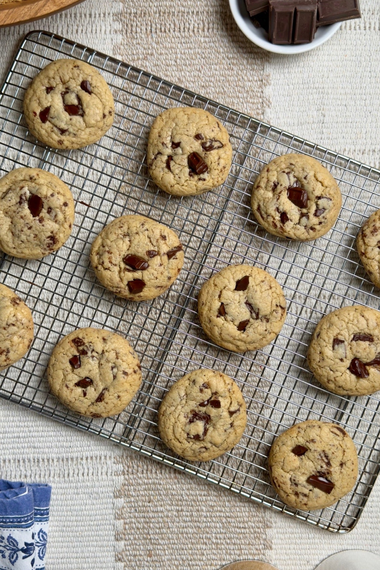 Gluten Free Chocolate Chunks Cookies (12 cookies)